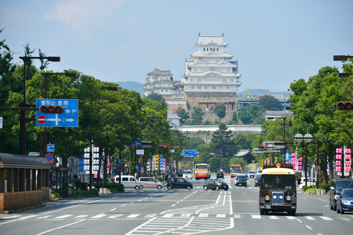 姫路城 姫路の街並 姫路