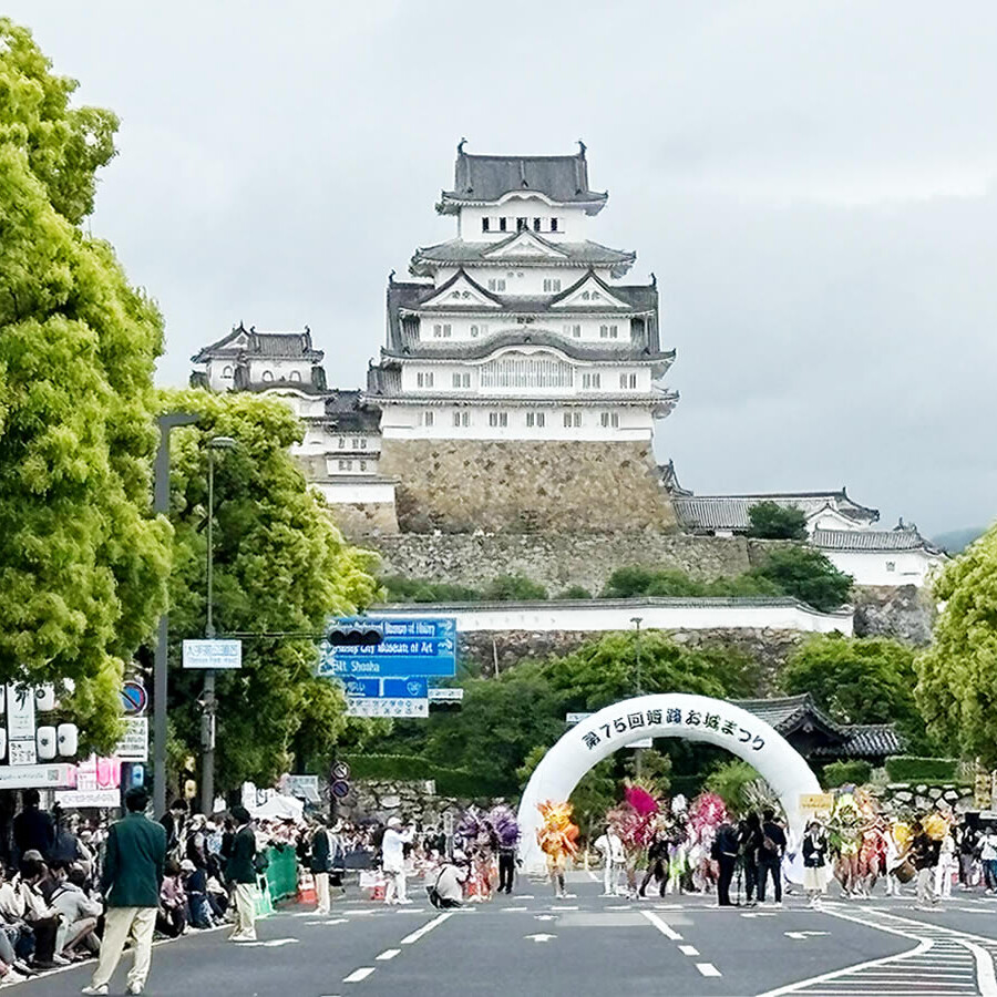 姫路お城まつり　姫路城