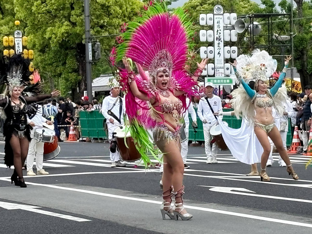 姫路お城まつり　姫路城
