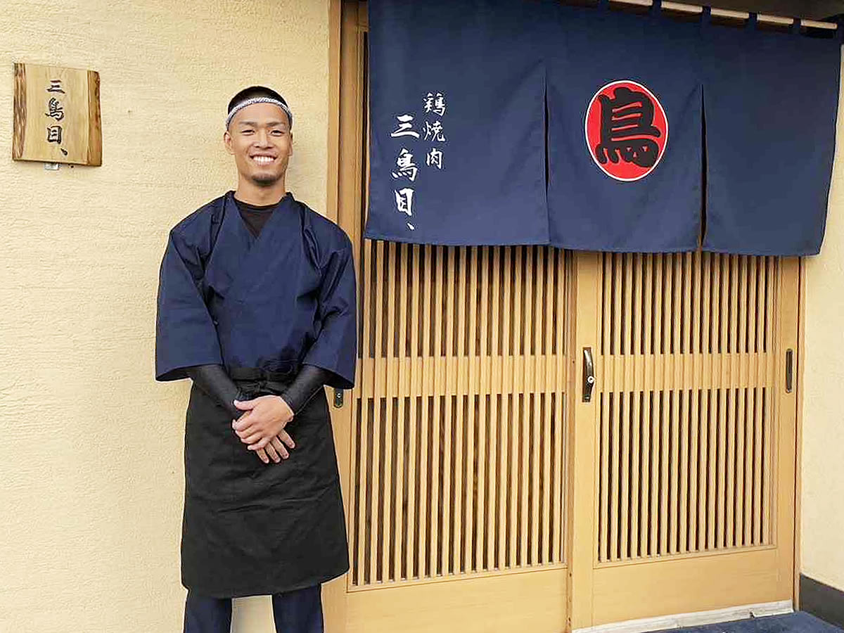 姫路に鶏焼き肉店「三鳥目、」 元キックボクサーが出店