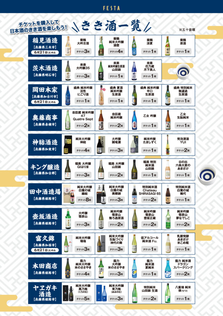 姫路FESTA　日本酒イベント