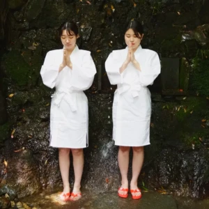 姫路　光明寺　滝行