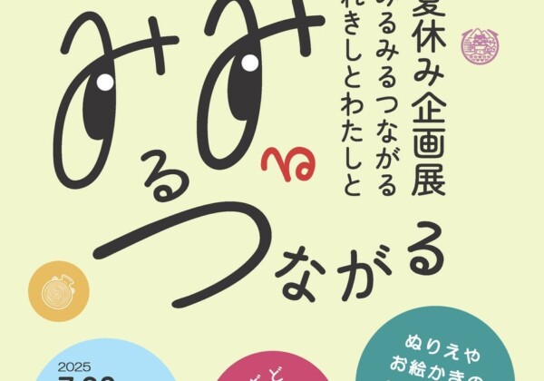 夏休み企画展「みるみるつながる れ　きしとわたしと」　姫路　イベント