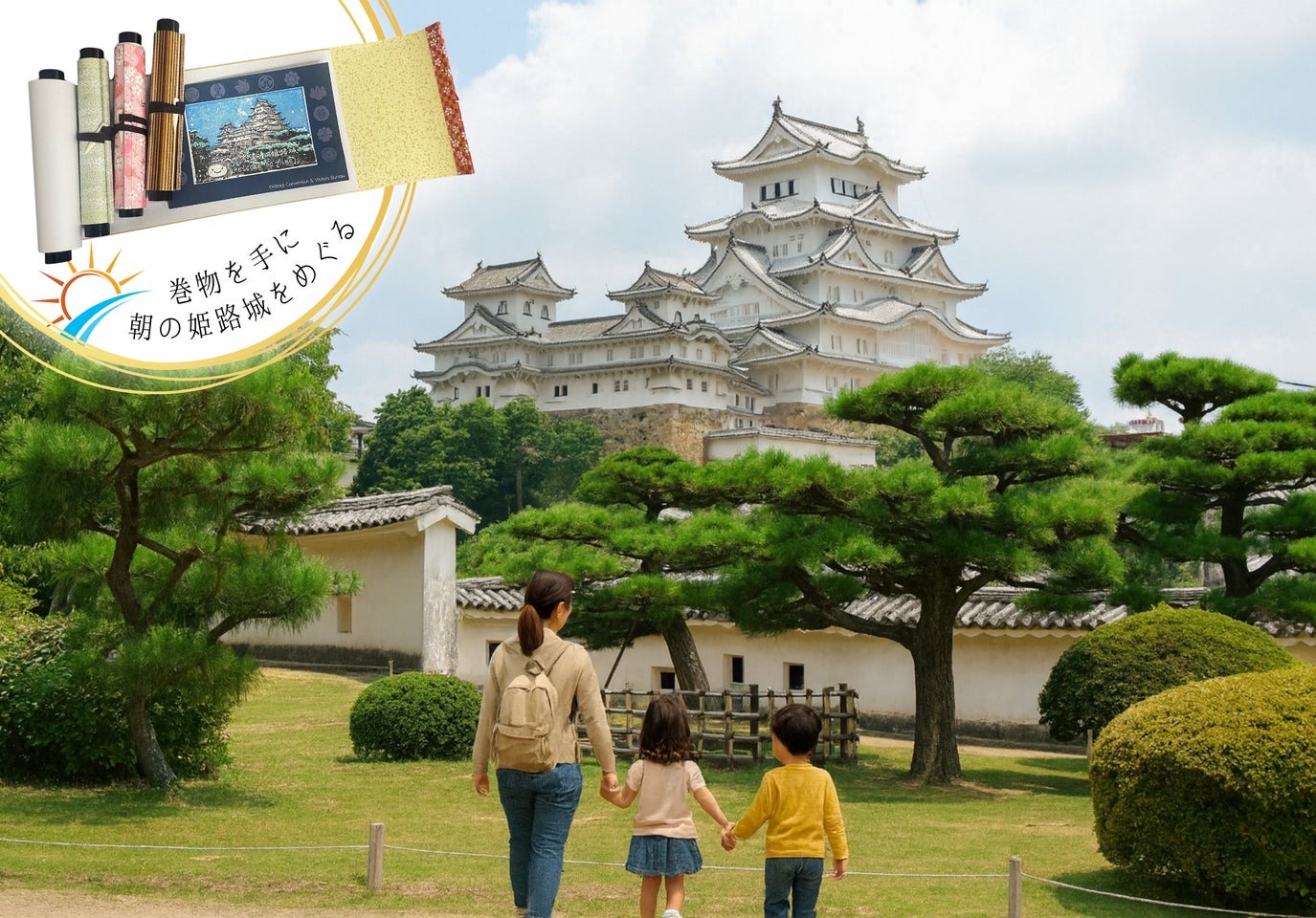 世界文化遺産・国宝姫路城の特別入城プログラムを販売中