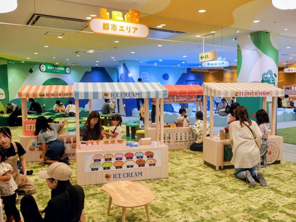 イオンモール姫路リバーシティー 3階にオープン！ ちきゅうのにわ