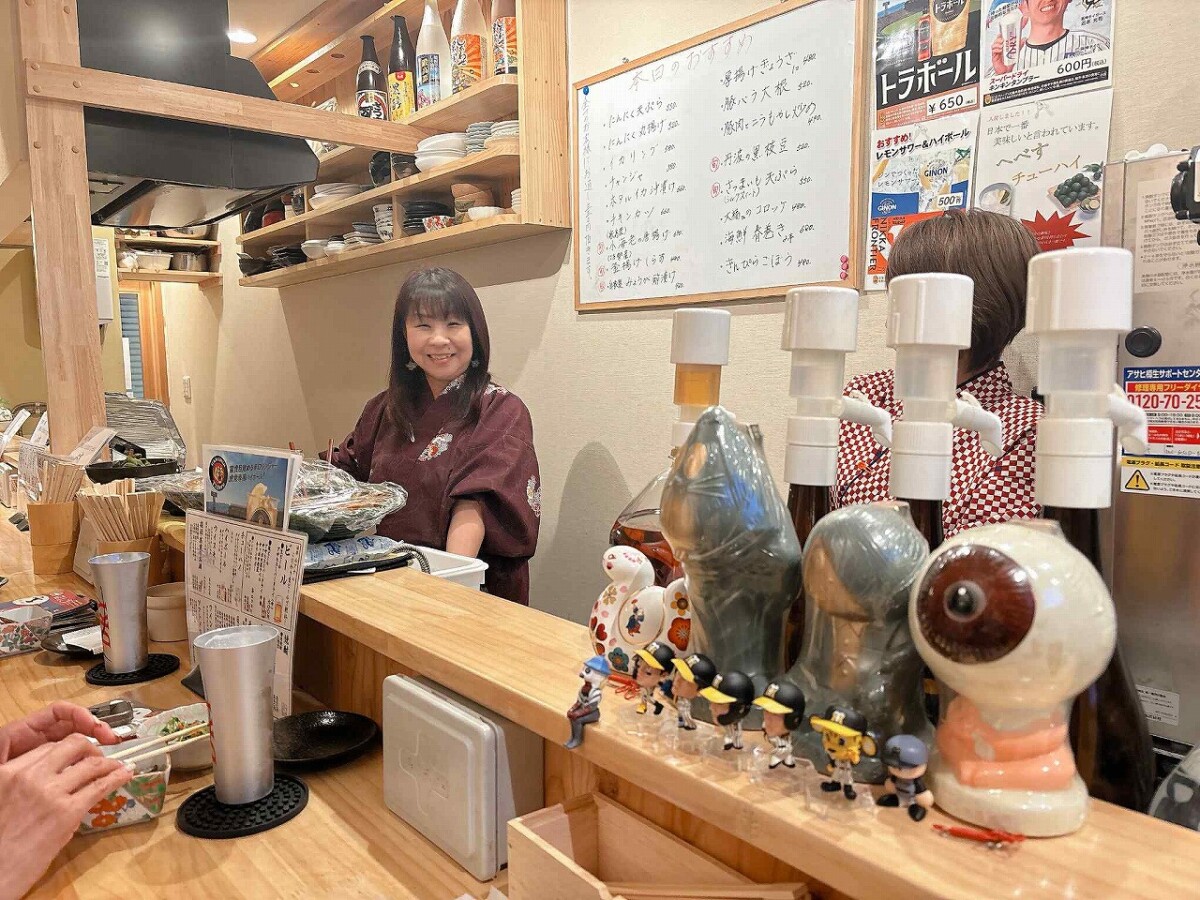 ルアナ 姫路 居酒屋 カウンター席