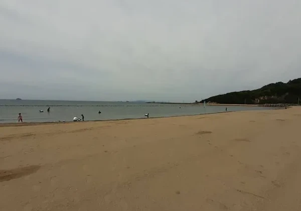 姫路的形海水浴場潮干狩り場　姫路
