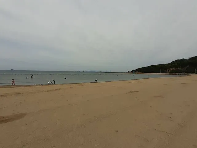 姫路的形海水浴場潮干狩り場 姫路