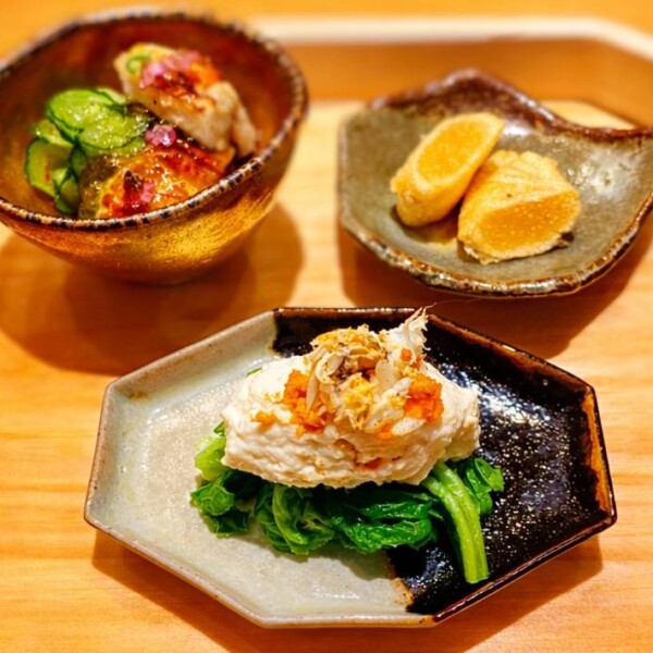 日替わりの「本日のお付き出し」(500円)