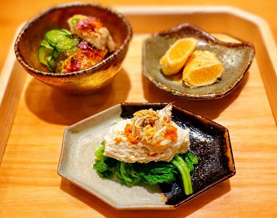 日替わりの「本日のお付き出し」(500円)