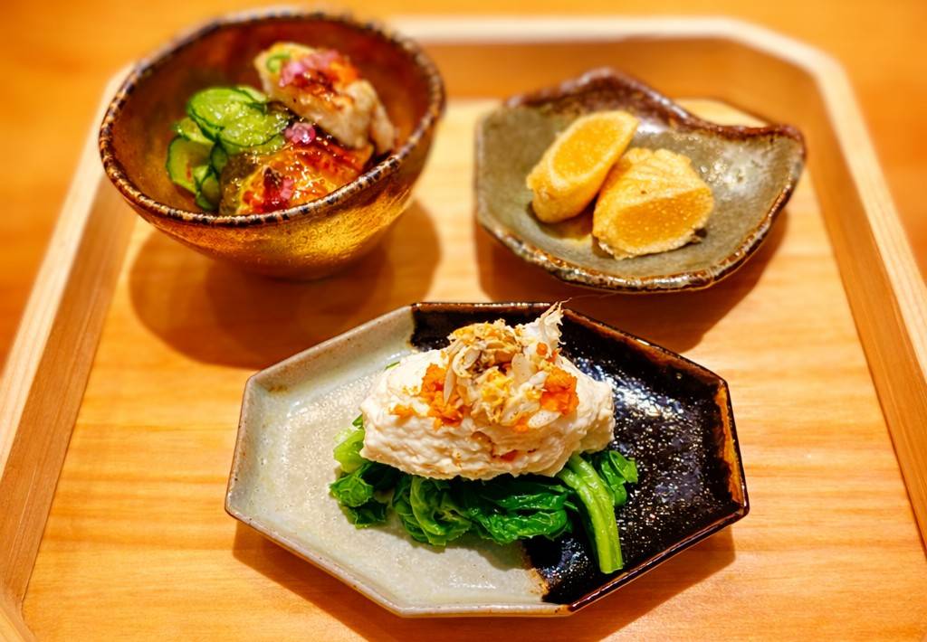 日替わりの「本日のお付き出し」(500円)